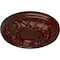 Ekena Millwork Odessa Ceiling Medallion (Fits Canopies up to 2 1/2"), 7 1/2"OD x 1 1/8"P, Brushed Mahogany CM07ODBMF - alternate 3